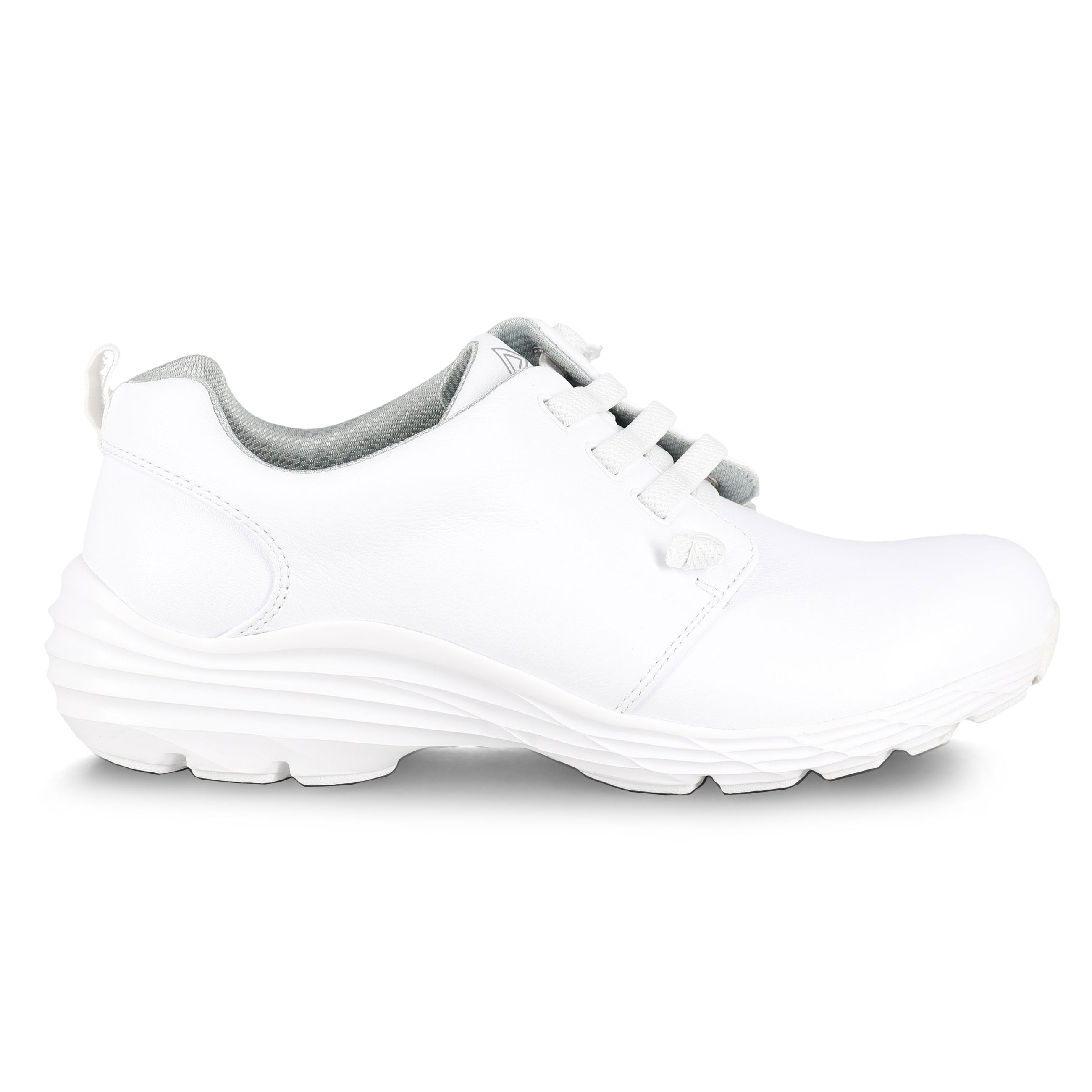 Plain white nursing on sale shoes